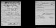 WWI Draft Registration Card, undertecknat 5 juni 1917